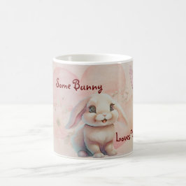 Caneca De Café Bunny n' Butterfly