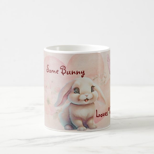 Caneca De Café Bunny n' Butterfly (Centro)