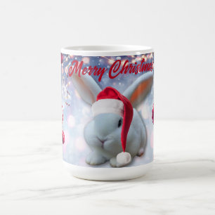 Caneca De Café Bunny Natal