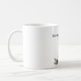 Caneca De Café Bunny Rabbit Green Hat Christmas