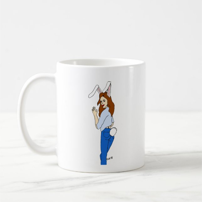Caneca De Café bunnygirl (Esquerda)