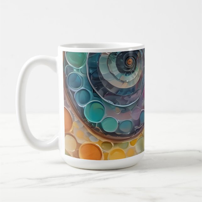 Caneca De Café bunt und modern, Dekokissen (Esquerda)