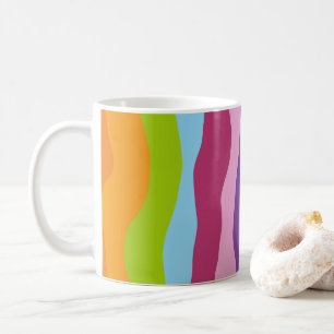 Caneca De Café Bunte Wellen