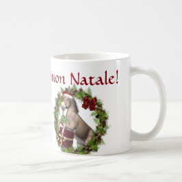 Caneca De Café Buon Natale Christmas Donkey Papais noeis Mug