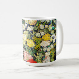 Caneca De Café Buquê de Flores em Vaso por Vincent Van Gogh