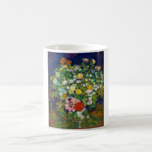 Caneca De Café Buquê de Flores num Vaso, Van Gogh