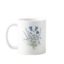 Buquê de Flores Silvestres Azuis