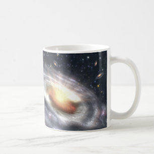 Caneca De Café Buraco negro do Quasar de NASAs