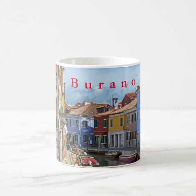 Caneca De Café Burano. nº 1 (Centro)