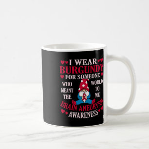 Caneca De Café Burgundy Para Alguém Causar Aneurisma Grama De Con