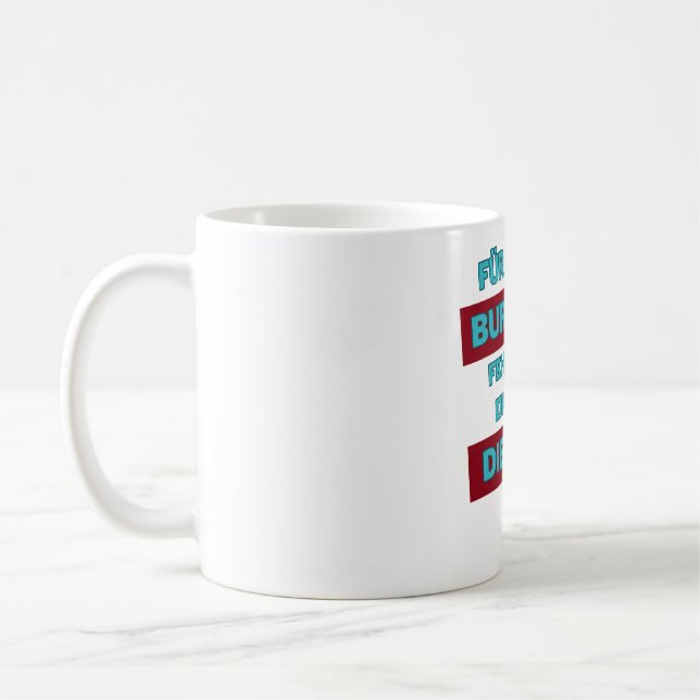 Caneca De Café "Burnout is out" (Esquerda)