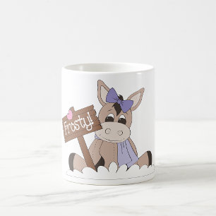 Caneca De Café Burro de Inverno Gelado