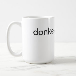 Caneca De Café burro escuro