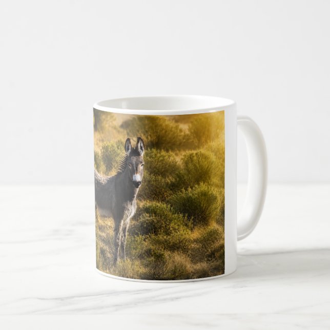 Caneca De Café Burro Pequeno (Frente Esquerda)