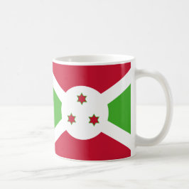 Caneca De Café Burundi Sinalizador Cerâmico