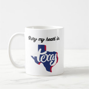 Caneca De Café Bury My Heart in Texas