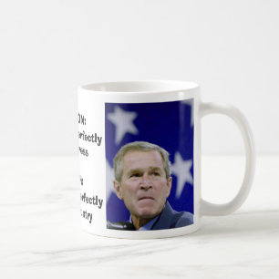 CANECA DE CAFÉ BUSH/CLINTON