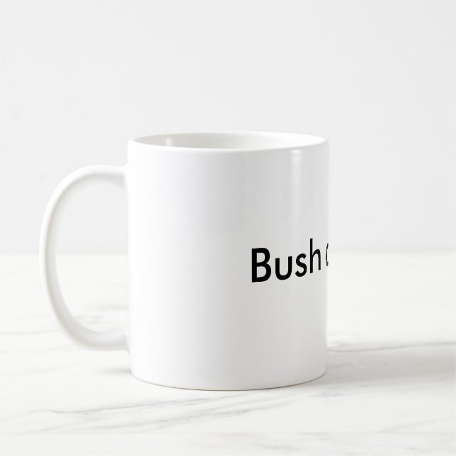 Caneca De Café Bush fez 9/11 (Esquerda)