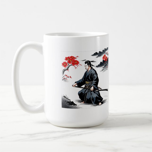 Caneca De Café Bushido Code Samurai Masteritem (Esquerda)