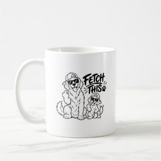 Caneca De Café BUSQUE ESTE Presente Pai de Cachorro Engraçado Pre