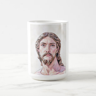 Caneca De Café BUSTO DE CRISTO O SALVADOR por MICHELANGELO 2026