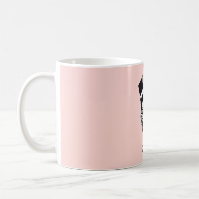 Caneca De Café Busto de Nefertiti poligonal (Esquerda)