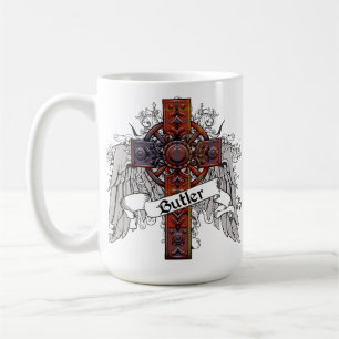 Caneca De Café Butler Tartan Cross