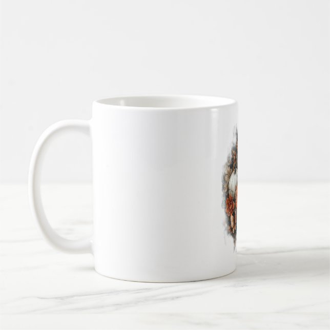 Caneca De Café Butterflies Country Pumpkin (Esquerda)