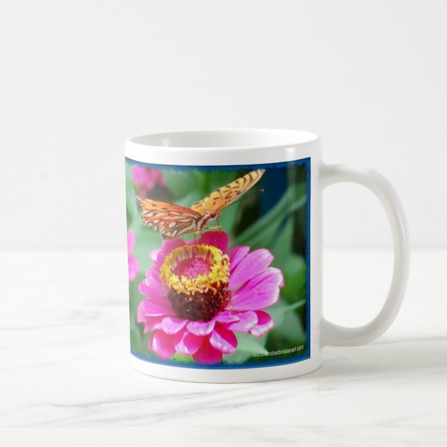 Caneca De Café butterfly3 (Direita)