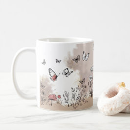 Caneca de Café Butterfly Bliss