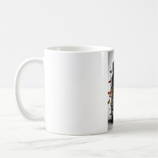 Caneca De Café Butterfly Bliss Cerâmica Mug"