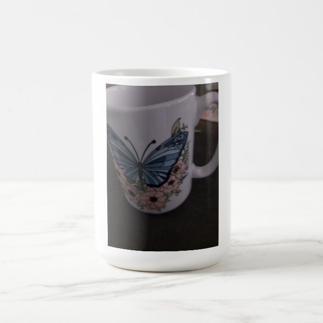 Caneca De Café butterfly floral mug (Centro)