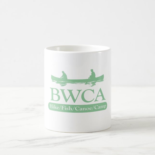 Caneca De Café BWCA / Campo de canoa de peixe de Hike (Centro)