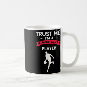 Caneca De Café Bysketbyll Trust Me Driblando Bysketbyll Player Po