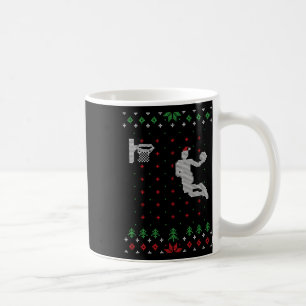 Caneca De Café Bysketbyll Ugly Natal Diversão Papais noeis do Nat