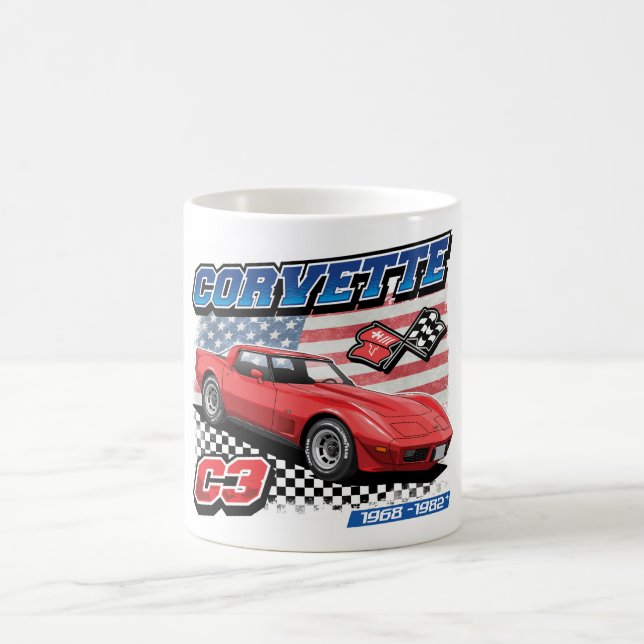 Caneca De Café C3 Corvette - Coffee Mug (Centro)