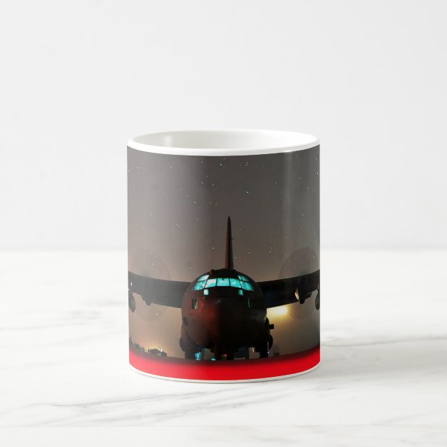 Caneca De Café C-130 Hercules (Centro)