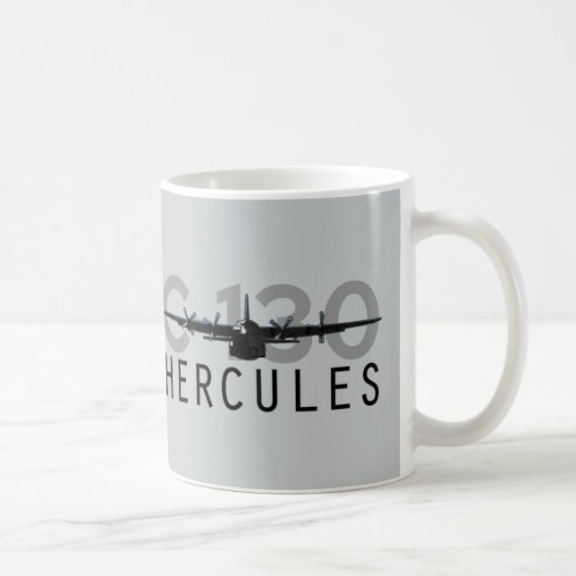 Caneca De Café C-130 Hercules (Direita)