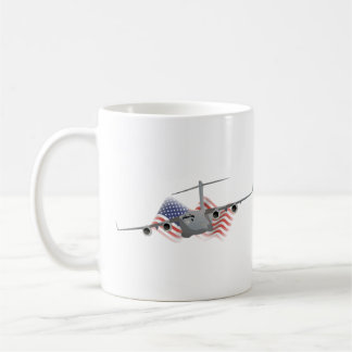 Caneca De Café C-17 Avião da Força Aérea dos EUA