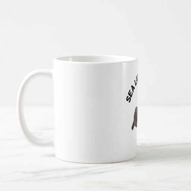Caneca De Café C é para California Sealion Keeper (Esquerda)