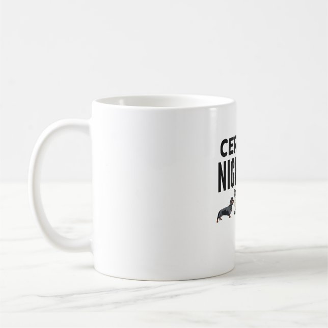 Caneca De Café C é para Certified Night Vet (Esquerda)