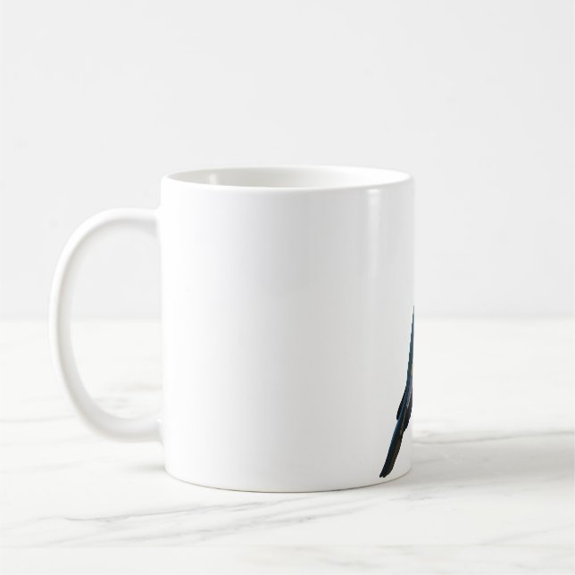 Caneca De Café C é para Cuckoo Roller Bird (Esquerda)