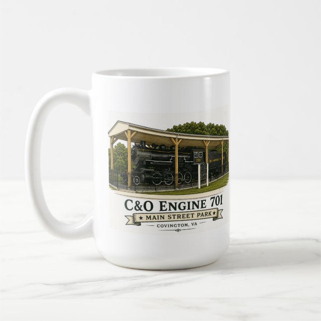 Caneca De Café C&O Motor 701 Café (Esquerda)