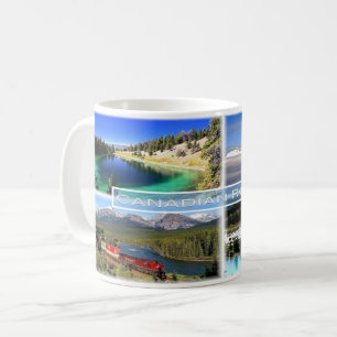 Caneca De Café CA Canadian Rockies - Vale dos Cinco Lagos -
