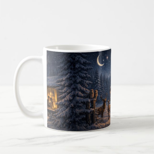 Caneca De Café Cabaná de Amor Noite de Inverno – Pacífico  (Esquerda)