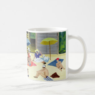 Caneca De Café Cabanas 1991 da praia