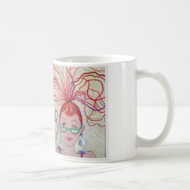 Caneca De Café Cabeça da linha! (Direita)