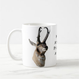 Caneca De Café Cabeça de Antílope Pronghorn A18