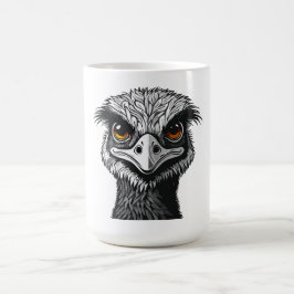 Caneca De Café Cabeça de ave Emu