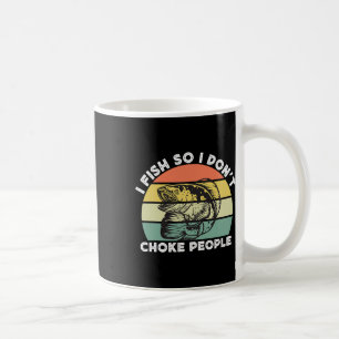 Caneca De Café Cabeça de Cobra Divertida Pesca Retro Eu Pesco Par